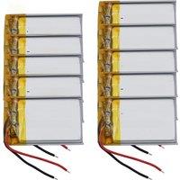 Wholesale 10pcs 3.7V 0.555Wh 150mAh Rechargeable Li Lithium-ion Battery 302030 For GPS Sat Nav Bluetooth Speaker Headphones