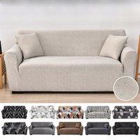 Coolazy Stretch Plaid Sofa Slipcover Elastic Sofa Covers for Living Room funda sofa Chair Couch