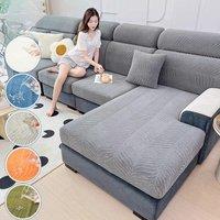 2025 Splash-proof Jacquard Sofa Cover, High Elasticity, Anti Dirt Sofa Cushion Cover, Anti Cat