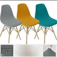 2025 Elastic Shell Chair Cover Stretch Dining Chair Cover Set Furniture Protective Cover Residential