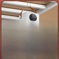 Rechargeable Ceiling Fan with Remote Control&Timer- LED Night Light,Removable Blades for