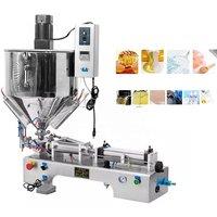 Automatic Cosmetic Filling Machine With Heating And Stirring Device, Pneumatic High Viscosity Can Paste Filling Machine