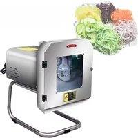 PBOBP Commercial Vertical Multifunctional Lettuce and Cabbage Cutting Machine, Electric Fruit And