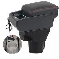 Car Kia Rio Armrest box? central content store case console storage elbow support rest arm