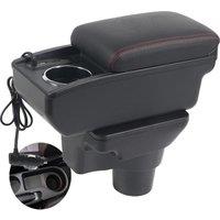 Car KIA K2 Rio 4 Rio X-line Solaris 2 Accent Vern Armrest box? central content store case console storage elbow support rest arm