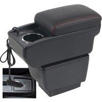 Car New Skoda Fabia Armrest box? central content store case console storage elbow support rest arm