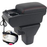 Car Hyundai Accent Verna Armrest box? central content store case console storage elbow support rest arm