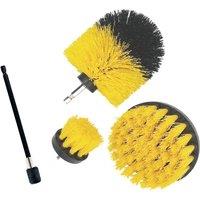 Car Cleaning Brush Electric Drill Brush Head Set Floor Wall Descaling Cleaning Brush Head Polishing