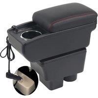 Car Skoda Fabia Roomster Armrest box? central content store case console storage elbow support rest arm