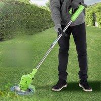 Li-ion Electric Lawn Mower Weeder Multifunctional Household Handheld Lithium Battery Rechargeable