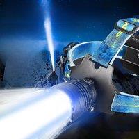 4 LED Powerful Headlamp Super Bright Zoom Headlight Long Range Spotlight Head Flashlight Strong