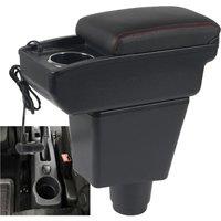 Car Renault Logan 2 Armrest box? central content store case console storage elbow support rest arm