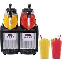 Slushie Machine Frozen Drink Maker with Self-Cleaning & No Ice Needed Fast Freezing Slushy Machine for Home & Pool Party