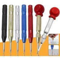 Essential Metalworking Tool Set - 6-Piece Punch Kit for Precision Drilling and Marking