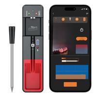 Wireless Meat Thermometer Digital Probe Thermometer Bluetooth 360FT Support APP Remote Monitoring for Oven, Smoker