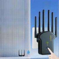 WiFi Repeater 1200Mbps Dual Band Wireless Amplifier 2.4G 5GHz Network Long Range Signal Booster For
