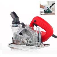 220V Dustless Cutting Machine Wood Stone Tile Electric Cutting Machine Multifunctional Toothless Electric Saw 125mm Mini Cutter
