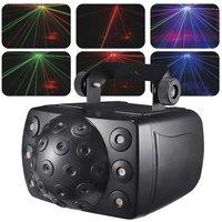 DJ Light Party Light RGB Dynamic Laser Rain Projector Lights DMX Control Stage Laser Light for Disco Wedding Christmas Club Show