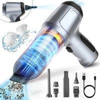 Car Vacuum Cleaner Wireless Portable Vacuum Cleaner 95000PA Strong Suction Handheld Mini Cleaner