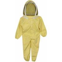 Children's Bee Suit, Breathable Clothing, Anti-Bee Clothing, Protect Farm, Jumpsuit with Hat, Yellow