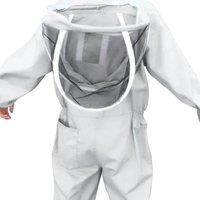 Full Body Beekeeping Clothing Professional Beekeepers Bee Protection Beekeeping Suit Safty Veil Hat