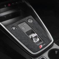 Alcantara Suede Car Interiors Gear Lever Cover Central Control Panel Frame Armrest Storage Box Frame For Audi A3/A3L 2021-2024