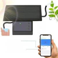 Tuya Wifi Solar Power Timer Pump Automatic Drip Irrigation Kit Garden APP Remote Control Watering System 10/15 Heads Kit