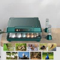 12-30 Eggs Incubators, Egg Incubator with Automatic Egg Turning, Add water bottle and Hatching days