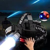 2025 New High Power 800W LED Headlight 500000000LM Super Bright Zoom Waterproof Headlamp Outdoor