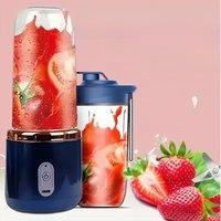 Portable Electric Juicer Mini Home Mixer Multifunctional Fruit and Vegetable Crushing Mixer USB Charging Juice Cup Juicing Tool
