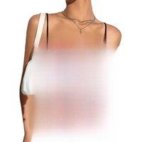 Fashionable Polka Dot Women's Vest Tight Fit Summer 2025 round Neck Strap Top Pure Desire Style