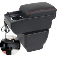 Car Mazda 2 Demio Armrest box? central content store case console storage elbow support rest arm