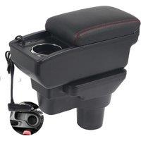 Car Hyundai k2 Solaris 2 Accent Verna KIA Rio 4 X-line Armrest box central content store case elbow support rest arm