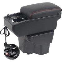 Car Russia KIA K2 Rio 3 Armrest box central content store case console storage elbow support rest arm