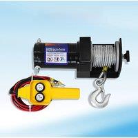 Electric Winch Car Mounted Winch 12V/24V Waterproofing Crane Off-road Automotive Self-Help Electric Hoist Winch Extractor