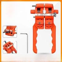 AUA-F9 Orange Optical Fiber Stripping Pliers Longitudinal Cable Sheath 8-30MM Sheath Open Knife