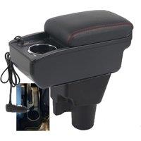 Car Kia Picanto Armrest box central content store case console storage elbow support rest arm