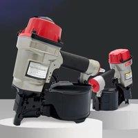Pneumatic Nail Roller Gun CN55/CN70 Pneumatic Nails Gun Nails Tools Straight Nailer Gun for Woodworking Pallet Coil Nailer
