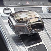 Crystal Gear Shift Knob Cover Modification Accessories Car Interior For Audi LHD A4 A4L A5 RS6 RS7 A6 A6L A7 Q5L Q7 A8 A8L Q8