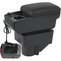 Car Ford Fiesta Rest arm Armrest box? central content store case console storage elbow support