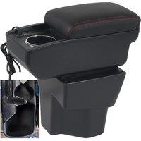 Car KIA RIO 5 Rest arm Armrest box? central content store case console storage elbow support