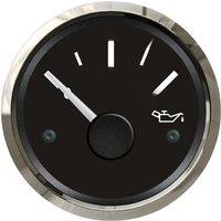 KUS Auto 52mm 0-10Bar Pointer Oil Pressure Gauges Oil Pressure Meters 0-145Psi 12v / 24v for Automobile Boat Truck Yacht Vessel