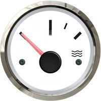 KUS 52mm 0-190ohm Water Level Meters 12V / 24V Water Level Gauges for Boat Automobile Motor Homes Universal Yacht Bus 240-33ohm