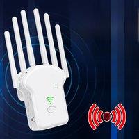 1200Mbps WiFi Repeater Wireless Router High 6 Antenna Network Amplifier Repeater Dual Band 2.4G 5G