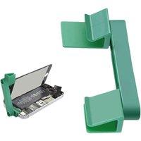 2Pcs 360 Rotary Stand Holder Repair Tools Universal LCD Screen Fastening Fixture Clamp Clips for iPhone iPad Samsung Screen Tool