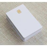 ( 20PCS/lot) PVC FM4442 Chip Contact Blank Smart IC Card /SLE 4442