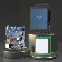 TCP/IP RS232/485/Wigan26/34 UHF RFID Reader writer Long Range Antenna Uhf RFID module with free SDK tag