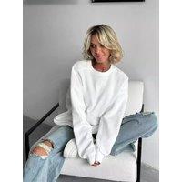 Womens Letters FRIENDS Print Long Sleeve Hoodie Sweatshirt Brand New 2025 Ladies Slouch Pullover