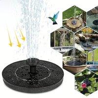 1W/1.4W/2.5W Solar Fountain with 6 Nozzles,suitable for Gardens,bird Baths,ponds, Swimming Pools,