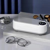 Ultrasonic Jewelry Cleaner Machine Portable Glasses Cleaner Eyeglass Washing Tool USB Rechargeable